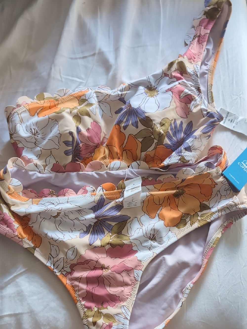 Small Top - Medium Bottom Cupshe Swimsuit
